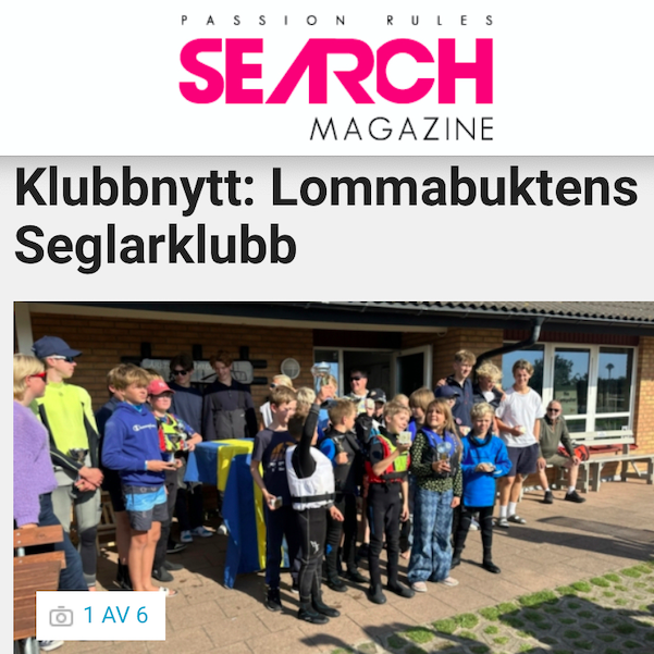 image: Search Magazine - Klubbnytt: Lommabuktens seglarklubb